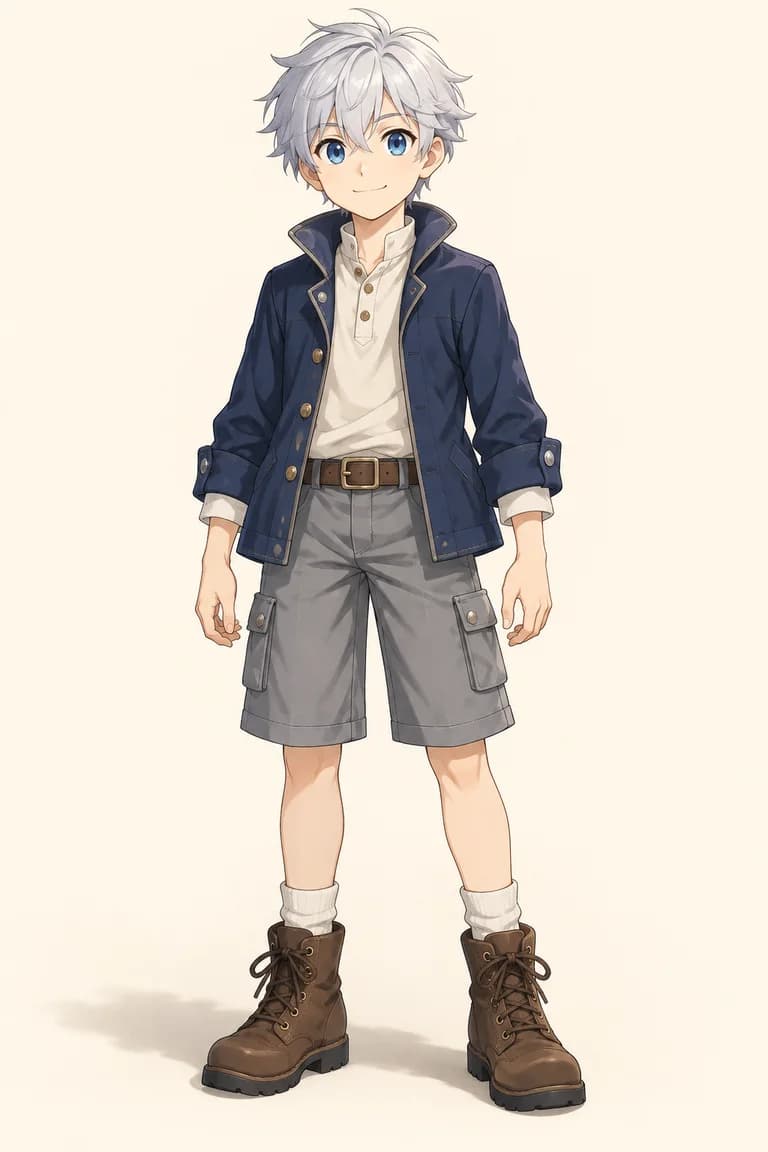 Young Anime Hero